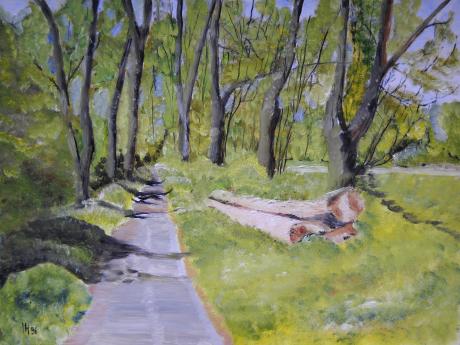 Weg im Park - Hanna Herrmann - Array auf Array - Array - Weg im Park - Hanna Herrmann - Array auf Array - Array -