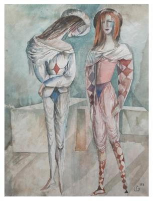 Metzetin und Harlekin - lili gräfenstein - Array auf - - Array Metzetin und Harlekin - lili gräfenstein - Array auf - - Array