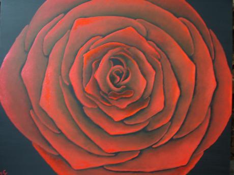 rote Rose - Edith Merkelbach-Gilgen - Array auf Array - Array - Array rote Rose - Edith Merkelbach-Gilgen - Array auf Array - Array - Array