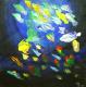 Fischschwarm abstrakt - MaLo, Mario Lorenz - Acryl auf Leinwand - Fische-Freude - Abstrakt Fischschwarm abstrakt - MaLo, Mario Lorenz - Acryl auf Leinwand - Fische-Freude - Abstrakt