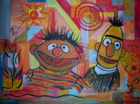 Ernie und Bert - Kathrin Knobelsdorf - Array auf Array - - Ernie und Bert - Kathrin Knobelsdorf - Array auf Array - -