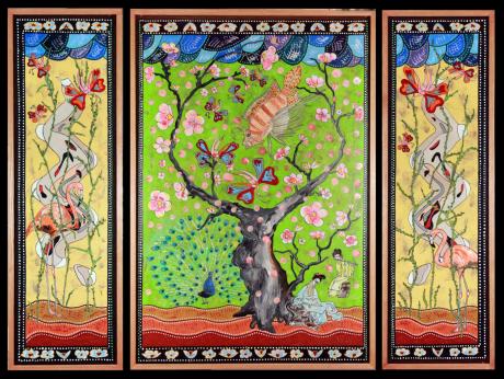 Primavera 02 (Tryptichon) - Wolfgang Bretschneider - Array auf - Array - Array Primavera 02 (Tryptichon) - Wolfgang Bretschneider - Array auf - Array - Array