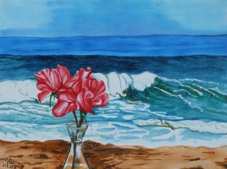 Rose am Meer - Egon Rathke - Array auf - Array - Rose am Meer - Egon Rathke - Array auf - Array -