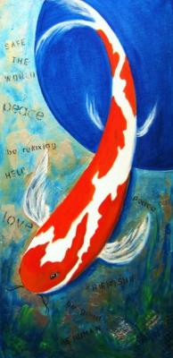 Koi -2- - Ulrike Sallós-Sohns - Array auf Array - Array - Array Koi -2- - Ulrike Sallós-Sohns - Array auf Array - Array - Array