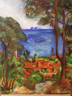 ---küstenansicht-frei nach czezanne - torsten hänold - Array auf Array - Array - Array ---küstenansicht-frei nach czezanne - torsten hänold - Array auf Array - Array - Array