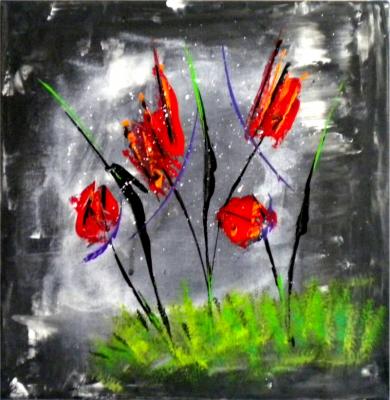 Blumenbild - abstrakt klein - Marcus Rinne - Array auf Array - Array - Array Blumenbild - abstrakt klein - Marcus Rinne - Array auf Array - Array - Array