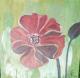 Mohnblume Groà - Aleksandra Schoenfeld - Acryl auf Leinwand - Mohn - Mohnblume Groà - Aleksandra Schoenfeld - Acryl auf Leinwand - Mohn -