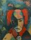---Letzte Vorstellung - Karl-Heinz Schicht - Acryl auf Leinwand - Portrait - Expressionismus ---Letzte Vorstellung - Karl-Heinz Schicht - Acryl auf Leinwand - Portrait - Expressionismus