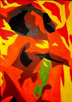 Frau mit Schlips - Andrea Maria Toscano - Array auf Array - Array - Array Frau mit Schlips - Andrea Maria Toscano - Array auf Array - Array - Array