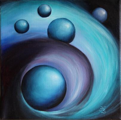 Farbspiel in blau - Heike Ziethen - Array auf Array - Array - Array Farbspiel in blau - Heike Ziethen - Array auf Array - Array - Array