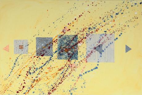 Wegspuren in gelb - Maritta Sorg - Array auf - Array - Array Wegspuren in gelb - Maritta Sorg - Array auf - Array - Array