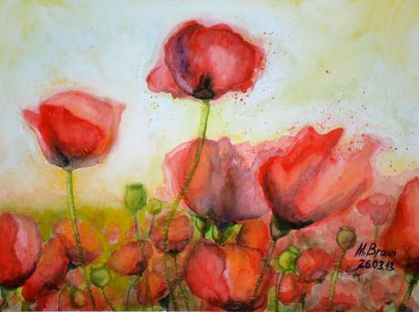 Das Mohnfeld - Max Braun - Array auf Array - Array - Array Das Mohnfeld - Max Braun - Array auf Array - Array - Array