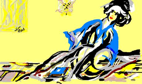 Schaukel mit Vogel - Susanne Kiss - Array auf - - Schaukel mit Vogel - Susanne Kiss - Array auf - -