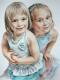 Portrait in Pastell,2 Personen Portrait in Pastell,2 Personen
