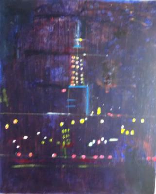 Kazan in der Nacht (blau) - Alia Taissina - Array auf - Array - Kazan in der Nacht (blau) - Alia Taissina - Array auf - Array -