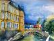 Leineschloss Hannover  - Evelyn Brosche - Aquarell auf  - Stadtansichten - 