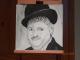 ---Oliver Hardy - Ingrid Lehmann - Acryl auf Leinwand - Gesichter-Männer - ---Oliver Hardy - Ingrid Lehmann - Acryl auf Leinwand - Gesichter-Männer -