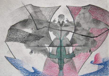 Rorschachkleks - Nagip Naxhije Papazi - Array auf Array - Array - Rorschachkleks - Nagip Naxhije Papazi - Array auf Array - Array -