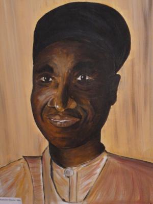 --afrikanischer Priester- - Cornelie Aboughalma - Array auf Array - Array - --afrikanischer Priester- - Cornelie Aboughalma - Array auf Array - Array -