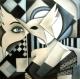 Maskerade - Silke Gerfen - Acryl auf Leinwand - Menschen - Maskerade - Silke Gerfen - Acryl auf Leinwand - Menschen -