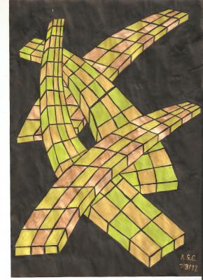 Stege in Grüngold - Annegret Sigrid Gick - Array auf Array - Array - Array Stege in Grüngold - Annegret Sigrid Gick - Array auf Array - Array - Array