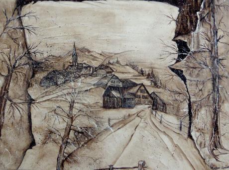 Schwarzwald Dorf braun - Andrea Späthe - Array auf Array - Array - Array Schwarzwald Dorf braun - Andrea Späthe - Array auf Array - Array - Array