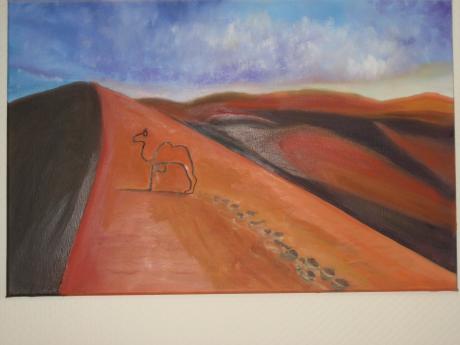 einsames Kamel in der Wüste - Elvira Schnell - Array auf Array - Array - Array einsames Kamel in der Wüste - Elvira Schnell - Array auf Array - Array - Array