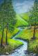 ---Frühsommer - Elisabeth Willner - Acryl auf Leinwand - Landschaft - Naturalismus ---Frühsommer - Elisabeth Willner - Acryl auf Leinwand - Landschaft - Naturalismus