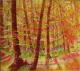 Herbstwald - Fred Hahn - Ãl auf Leinwand - Wald-Herbst - Gegenständlich Herbstwald - Fred Hahn - Ãl auf Leinwand - Wald-Herbst - Gegenständlich