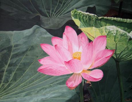 Li-La-Lotus - dunjate Kunst in Acryl - Array auf Array - Array - Array Li-La-Lotus - dunjate Kunst in Acryl - Array auf Array - Array - Array