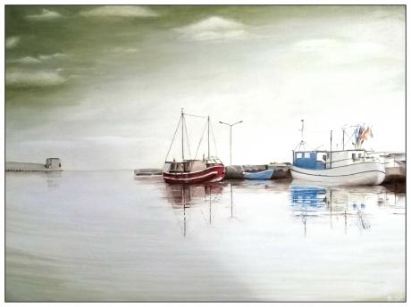 Schiffe in einer Bucht (Schweden) - Ramona Boehme - Array auf Array - Array - Schiffe in einer Bucht (Schweden) - Ramona Boehme - Array auf Array - Array -