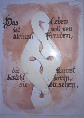 Kalligrafie-- - Alexa Hoerning - Array auf Array - Array - Kalligrafie-- - Alexa Hoerning - Array auf Array - Array -