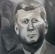 JFK - Joachim Plab - Acryl auf Leinwand - Gesichter-Männer - Realismus JFK - Joachim Plab - Acryl auf Leinwand - Gesichter-Männer - Realismus