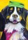 Berner Sennenhund behütet - Susanne Oster - Pastell auf Papier - Hunde - Gegenständlich-PopArt Berner Sennenhund behütet - Susanne Oster - Pastell auf Papier - Hunde - Gegenständlich-PopArt