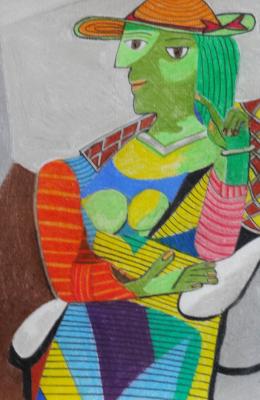 in Anlehnung an Picasso - Viviane Wenz - Array auf Array - Array - in Anlehnung an Picasso - Viviane Wenz - Array auf Array - Array -