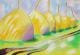 Heuballen im Sommer - Viviane Wenz - Pastell auf Papier - Wiese - 