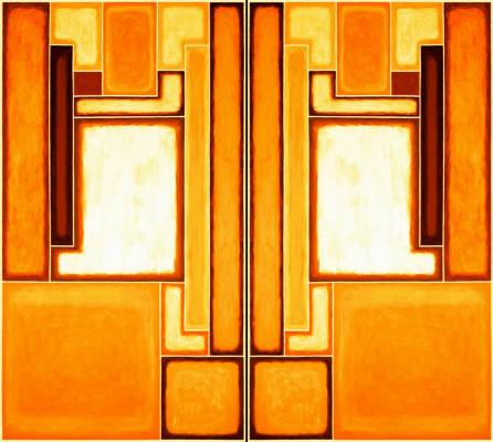 SESSION DIPTYCHON 34. - Giclée Kunstdruck Leinw. - Ralf Maximilian Berninger - Array auf Array - Array - SESSION DIPTYCHON 34. - Giclée Kunstdruck Leinw. - Ralf Maximilian Berninger - Array auf Array - Array -