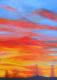 Wolken rot-gelb - ingrid wenz-gahler - Acryl auf Leinwand - Sonnenuntergang - Wolken rot-gelb - ingrid wenz-gahler - Acryl auf Leinwand - Sonnenuntergang -