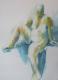 Aktskizze klein - Anja Mueller-Wood - Gouache-Sonstiges auf Papier - Menschen - Aktskizze klein - Anja Mueller-Wood - Gouache-Sonstiges auf Papier - Menschen -