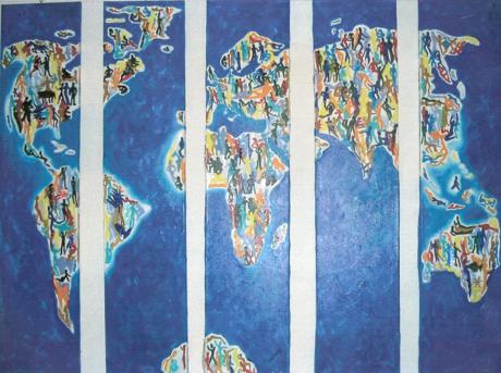 Bewegung des Planeten - Rike Hecker - Array auf Array - Array - Bewegung des Planeten - Rike Hecker - Array auf Array - Array -