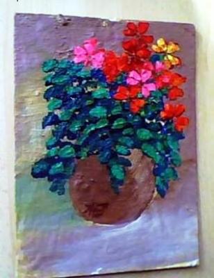 Blumentopf Mit Rosa Blüten - Anett Johanna Schaaf - Array auf Array - Array - Array Blumentopf Mit Rosa Blüten - Anett Johanna Schaaf - Array auf Array - Array - Array