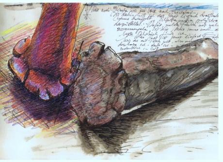 --Zwei Keile, einer glühend- - Sven Wangemann - Array auf Array - Array - Array --Zwei Keile, einer glühend- - Sven Wangemann - Array auf Array - Array - Array