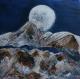 Gebirgsnacht - Helene + Mario Wohlfahrt - Acryl auf Leinwand - Abstrakt - Klassisch Gebirgsnacht - Helene + Mario Wohlfahrt - Acryl auf Leinwand - Abstrakt - Klassisch