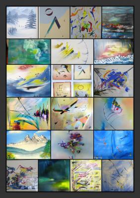 Collage von Davids kunst - david hatton - auf - Array - Array Collage von Davids kunst - david hatton - auf - Array - Array