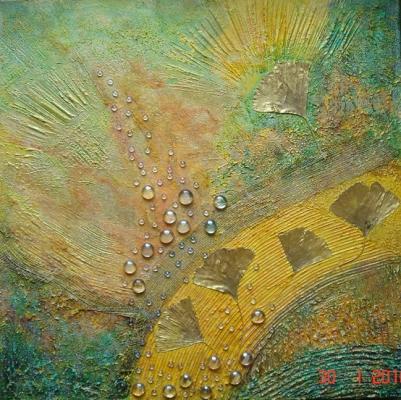 Goldener Gingko - Dagmar Rasper - Array auf Array - Array - Array Goldener Gingko - Dagmar Rasper - Array auf Array - Array - Array