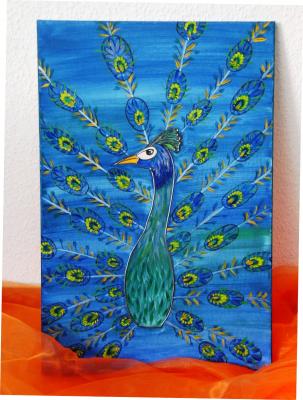 Pfau - Cornelia Dölling - Array auf Array - Array - Pfau - Cornelia Dölling - Array auf Array - Array -